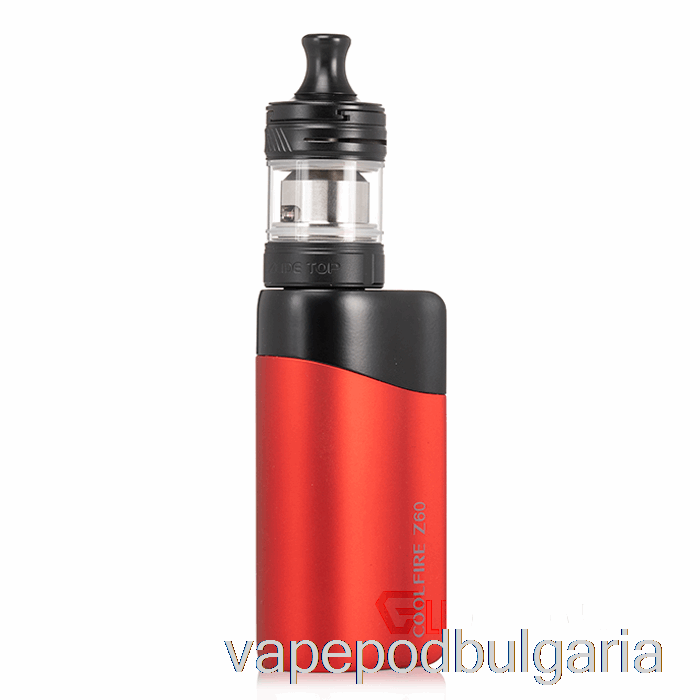 Vape Bulgaria Innokin Coolfire Z60 Zlide Top Starter Kit Red